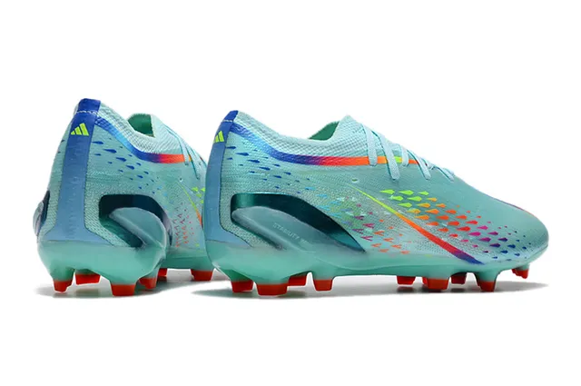 Nike Phantom GT Dégradé multicolor translucide Aqua terrain ferme chaussures de football 5