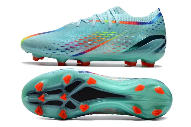 Nike Phantom GT Dégradé multicolor translucide Aqua terrain ferme chaussures de football 6