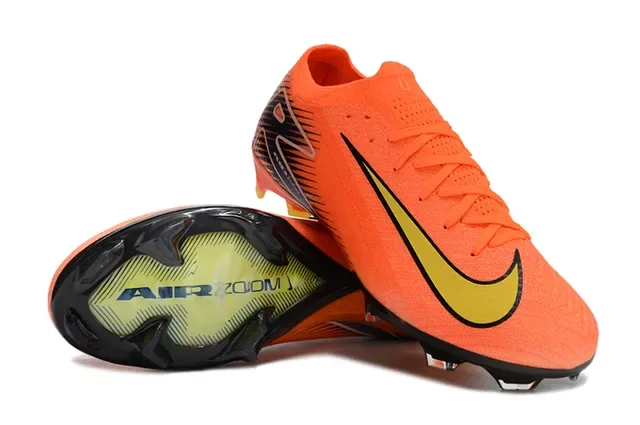 Nike Phantom GT برتقالي أصفر أعلى نسيجي تغطية جرافيكية ديناميكية أرض صلبة أحذية كرة القدم 4