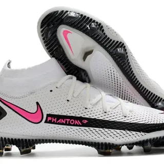 Nike Phantom GT 白黑 高切 袜合脚领 人工草地足球鞋