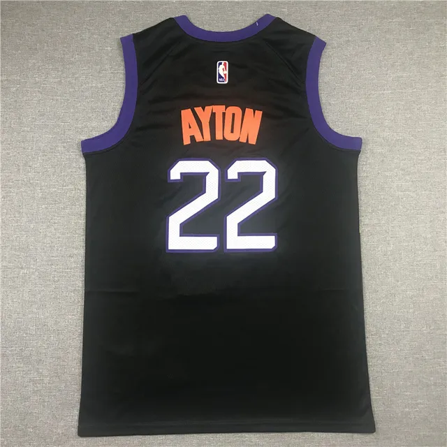 Nike Phoenix Suns 'الوادي' تدرج بكسلي جيرسي أسود 3