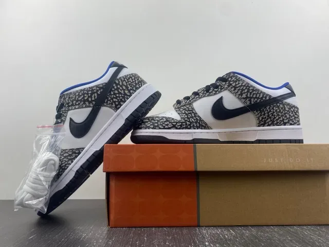 Nike SB Dunk Low Elephant Print Skateboard Shoes 14
