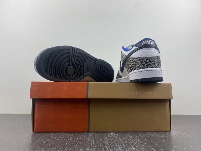 Nike SB Dunk Low Elephant Print Skateboard Shoes 15