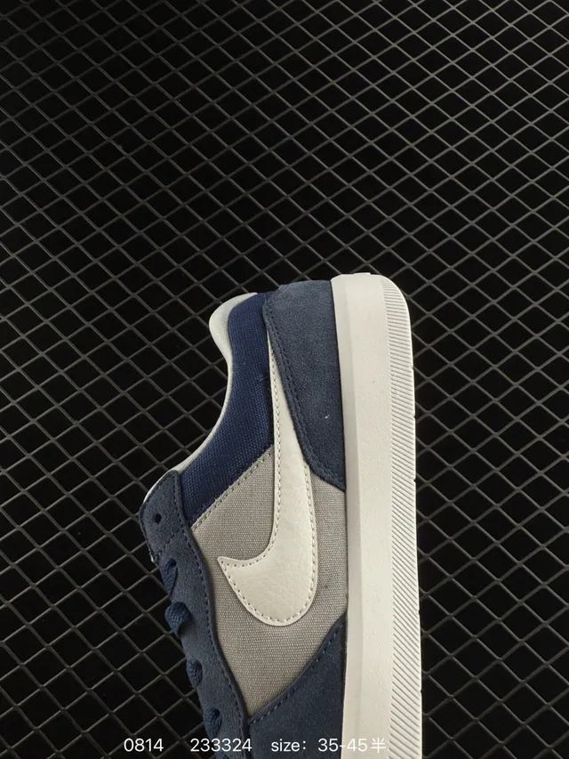 Nike SB Force 58 Navy Gray White Chaussures de Skateboard 3