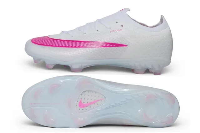 Nike Chaussures de football Blancs Roses Translucides Firm-Ground 13