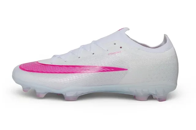 Nike Chaussures de football Blancs Roses Translucides Firm-Ground 16