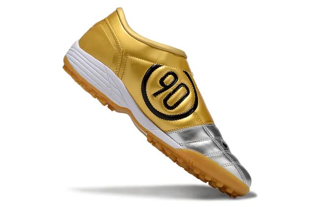 Nike Total 90 III Silver Gold Turf Soccer Shoes 2
