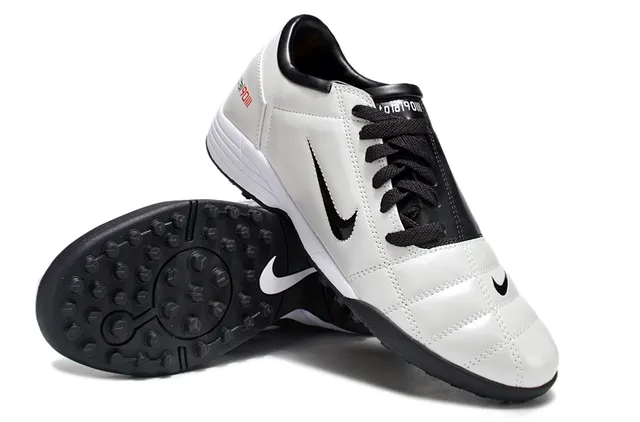 Nike Total90 III White Black Turf Soccer Shoes 4