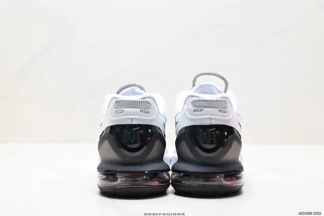 Nike White and Black Visible Air Lifestyle Sneaker 8