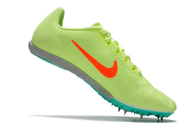Nike White Pink Low-Cut Racing Spike Engineered Mesh Upper Running Shoes 17