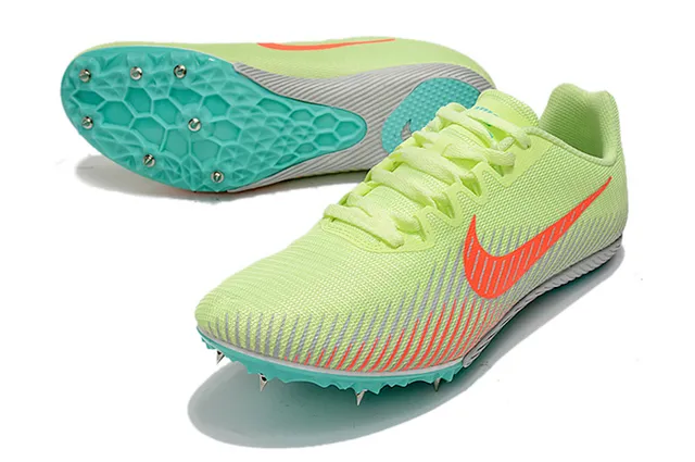 Nike White Pink Low-Cut Racing Spike Engineered Mesh Upper Running Shoes 20