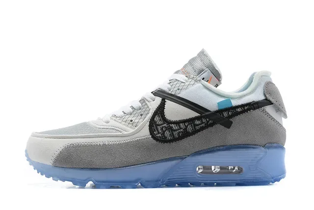 Nike x Off-White Air Max 90 White Beige Translucent Sole Lifestyle Sneakers 5
