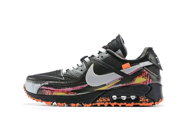 Nike x Off-White Air Max 90 White Beige Translucent Sole Lifestyle Sneakers 14