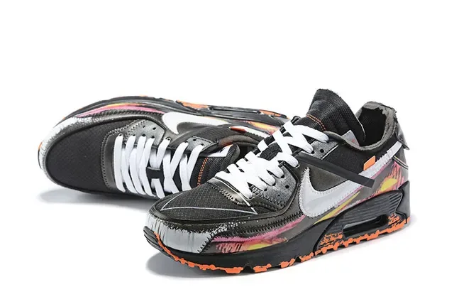 Nike x Off-White Air Max 90 White Beige Translucent Sole Lifestyle Sneakers 15