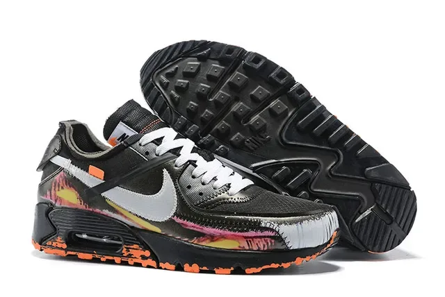 Nike x Off-White Air Max 90 White Beige Translucent Sole Lifestyle Sneakers 17