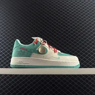Nike x Stone Island x Gucci Air Force 1 Low Teal Off-White लाइफस्टाइल स्नीकर्स