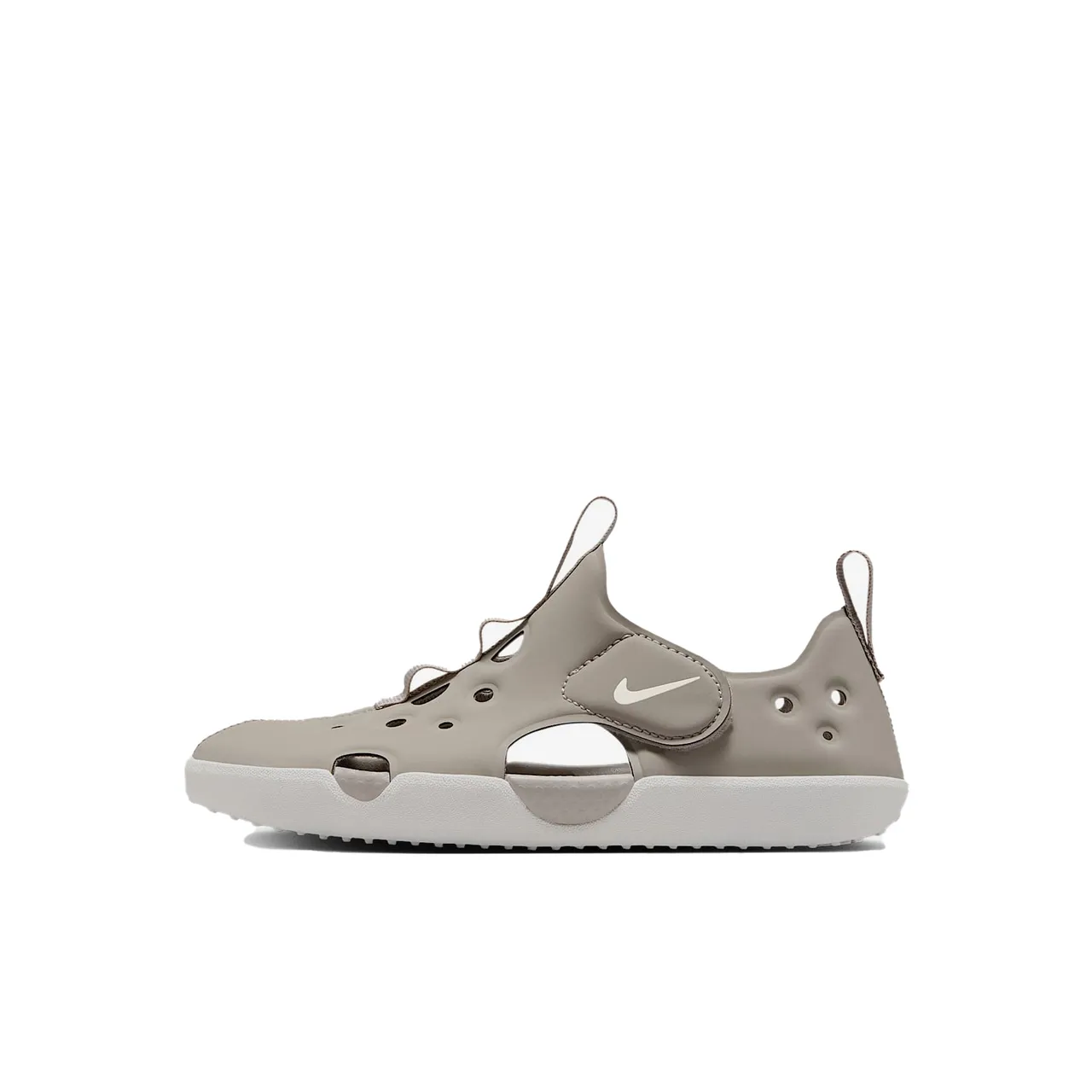 Nike Yellow Blue Strap-Closure Perforated Upper Casual Sandals 9