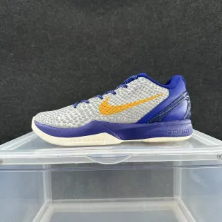 Nike Zoom Kobe VI Gray Royal Blue Orange Basketball Shoes