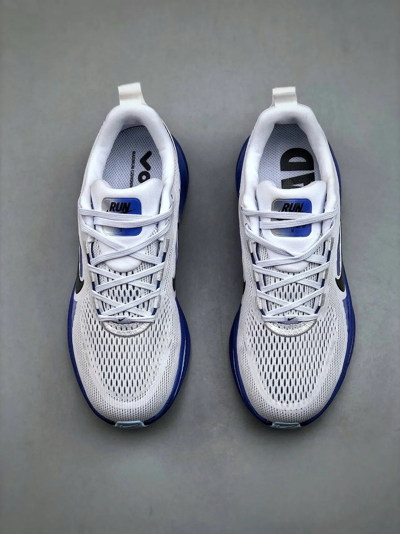 Nike ZoomX Blue Gray Engineered Mesh Upper Layered Midsole Running Shoes 4