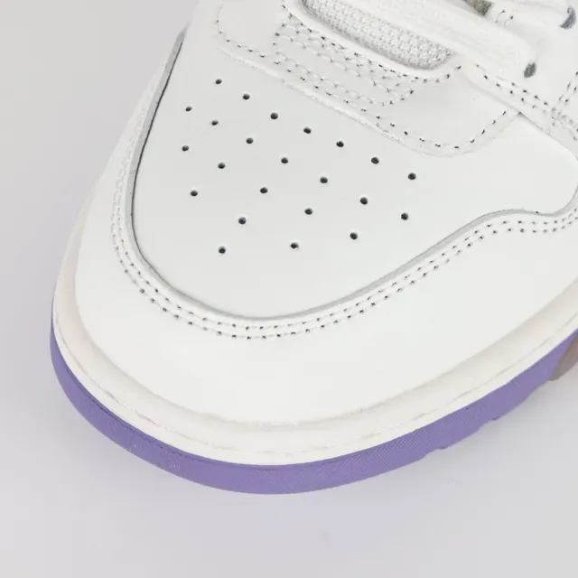 Off-White Pour Marcher Blanches Violettes Graffiti Lifestyle Sneakers 5