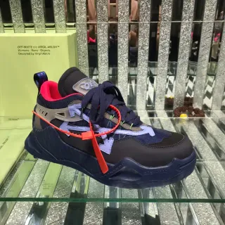 Off-White Industrial Runner Navy Black Pink Purple Lifestyle Sneakers