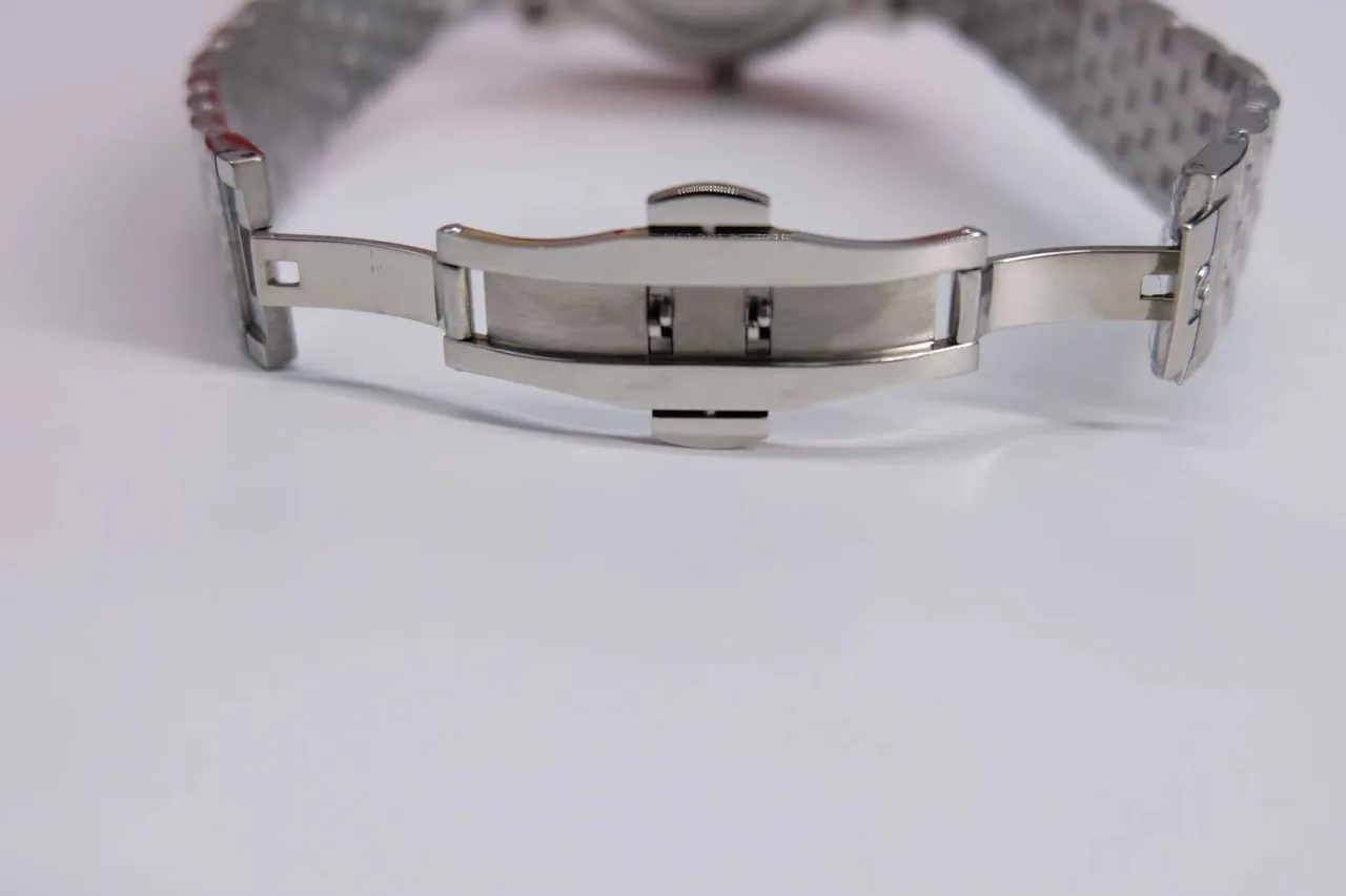 Omega De Ville Black Dial Stainless Steel Mechanical Watch 3