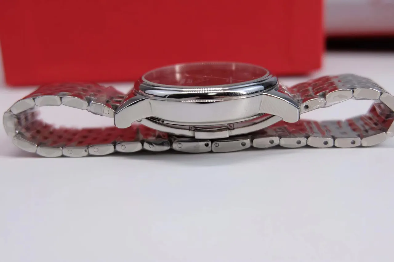 Omega De Ville Black Dial Stainless Steel Mechanical Watch 9