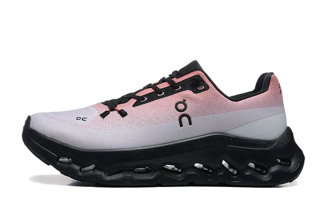 On Cloudmonster Pink Gradient Running Shoes 5