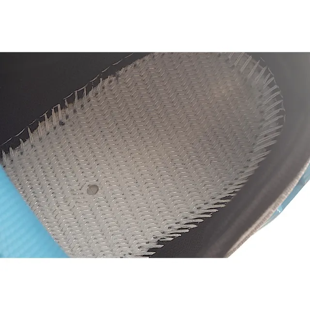 On Gray Blue Engineered Mesh Upper Segmented CloudTec Midsole Running Shoes 6
