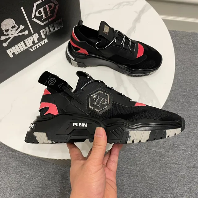 Philipp Plein Chunky Sneaker noir rouge gris Chunky Sneakers 3
