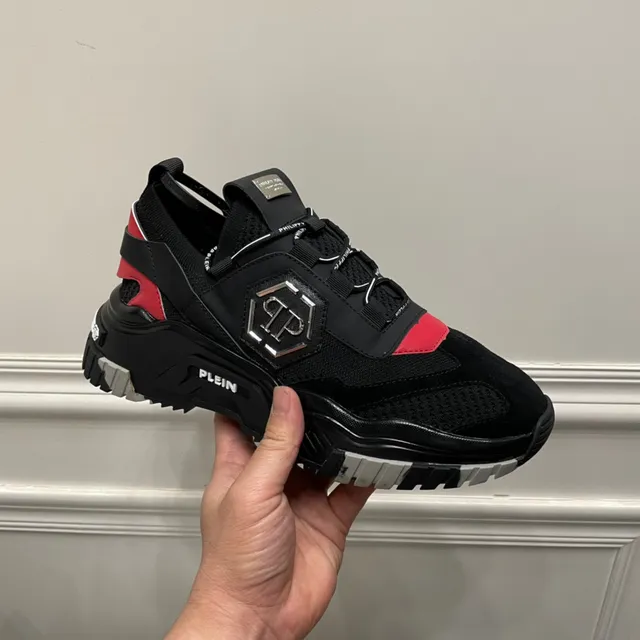 Philipp Plein Chunky Sneaker noir rouge gris Chunky Sneakers 5
