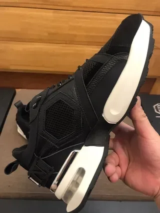 Philipp Plein Skull 19 Chaussures Lifestyle Noires et Blanches 5