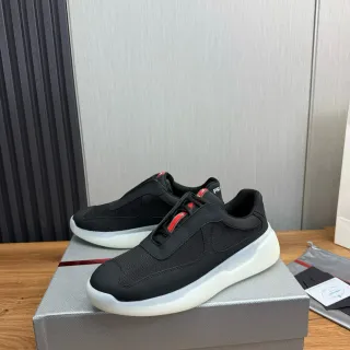 Prada Cloudbust Zapatillas Lifestyle Negro y Blanco