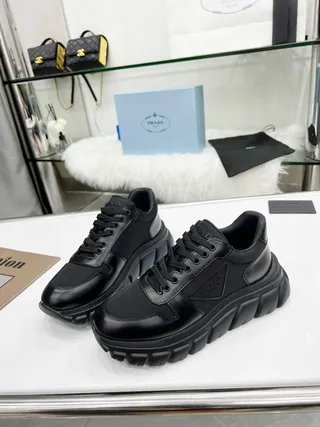 Prada Cloudbust Black Chunky Sneakers 3