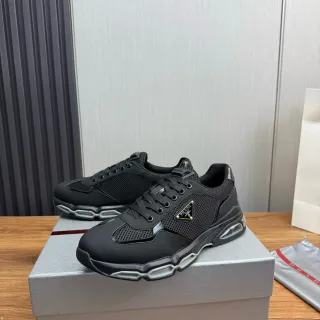 Prada Cloudbust Zapatillas lifestyle de malla y sintético negras