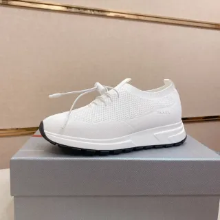 Prada Cloudbust Zapatillas Lifestyle Blancas de Tejido