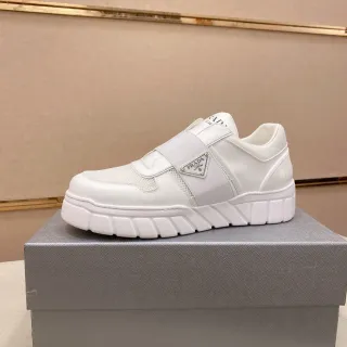 Prada Cloudbust White zapatilla lifestyle slip-on