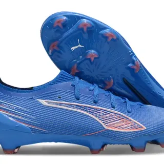Puma Future Z Blue Orange Firm-Ground Soccer Shoes