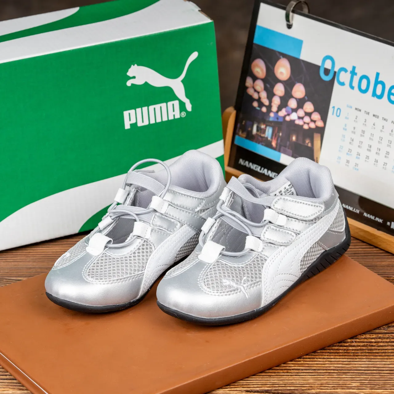 Puma Speedcat Enfants Jaune et Noir lifestyle sneakers 7