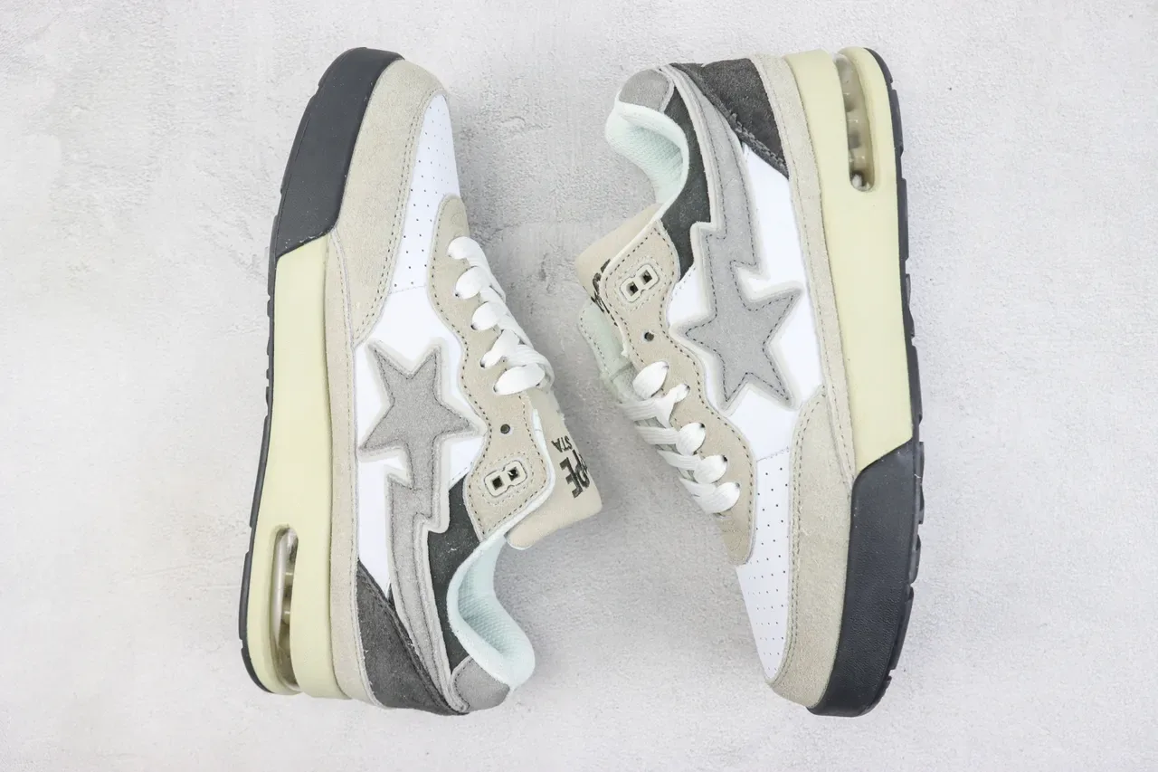Puma Star Runner Bege Cinza Branco Tênis Lifestyle 2