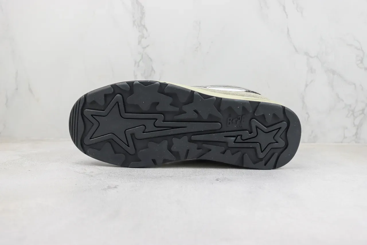 Puma Star Runner Bege Cinza Branco Tênis Lifestyle 8