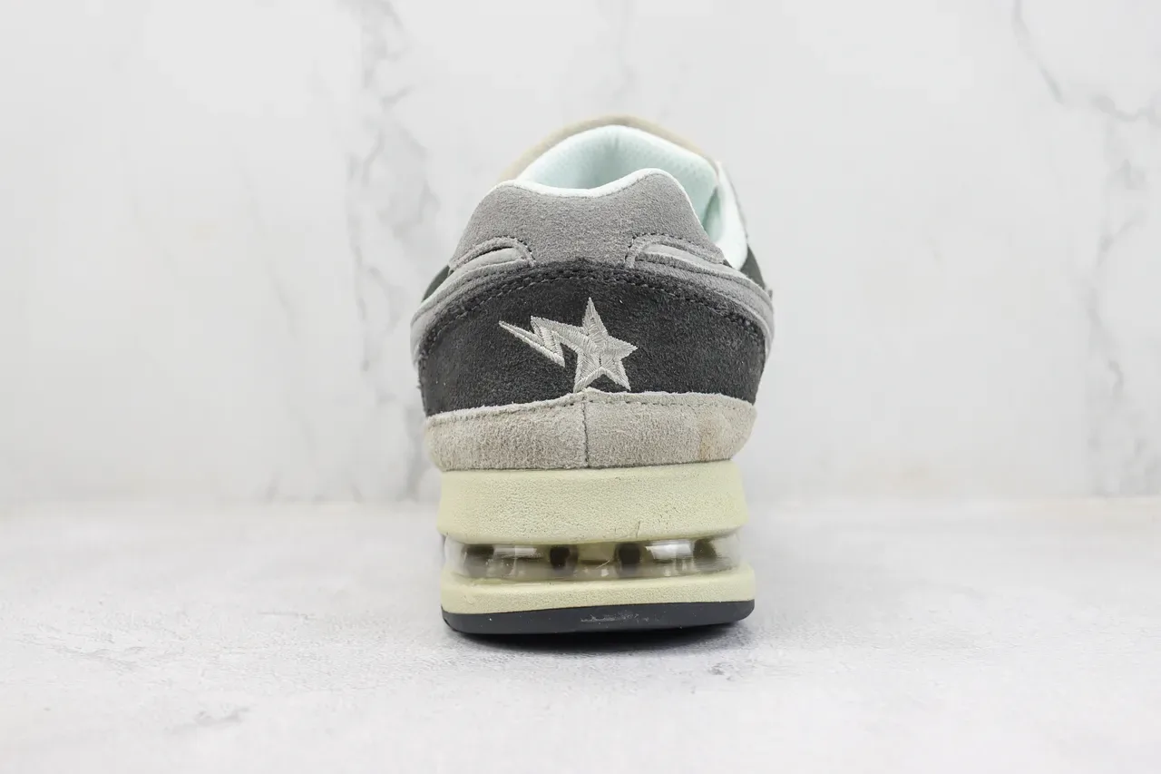Puma Star Runner Bege Cinza Branco Tênis Lifestyle 9