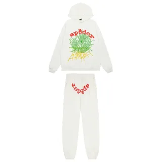 Sp5der Spiderweb Gradient Print Tracksuit
