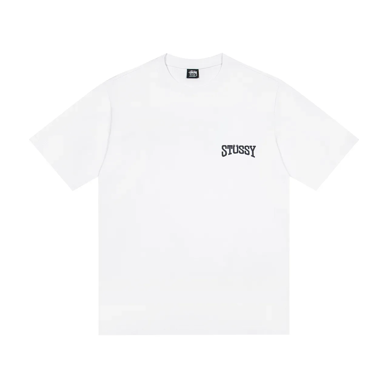 Stussy Stock Logo and Tire Graphic T-Shirt 3
