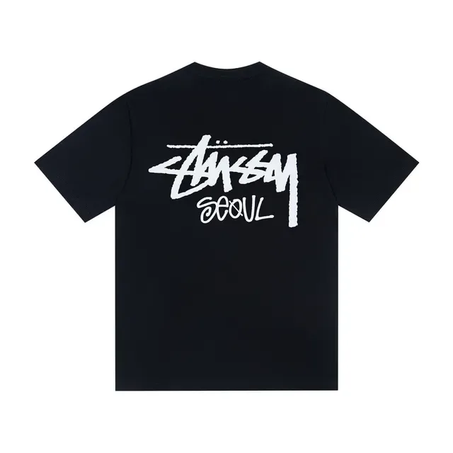 Stussy Stock Logo Seoul Graphic T-Shirt 2