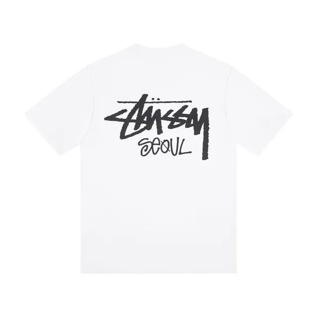 Stussy Stock Logo Seoul Graphic T-Shirt 4