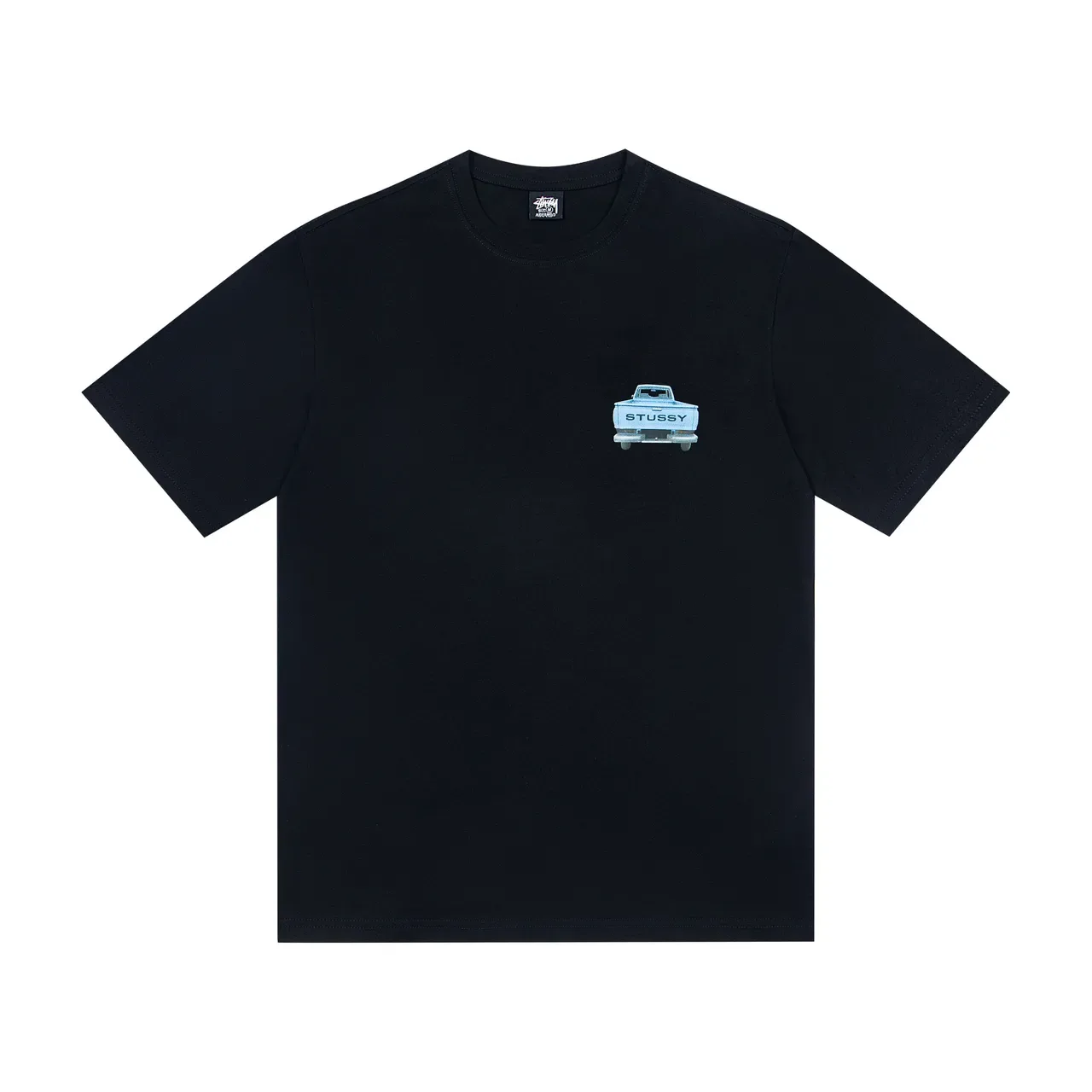 Stussy Truck Graphic Print Crew-Neck T-Shirt 5