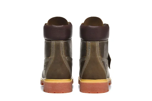 Timberland Premium 6-Inch Brown Work Boots 8