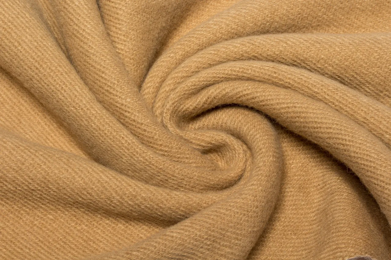 UGG Classic Beige Knitted Fringed Cashmere Scarf 6