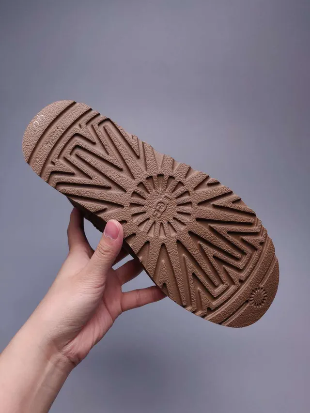 UGG Classic Mini Chestnut Suede Snow Boots 4